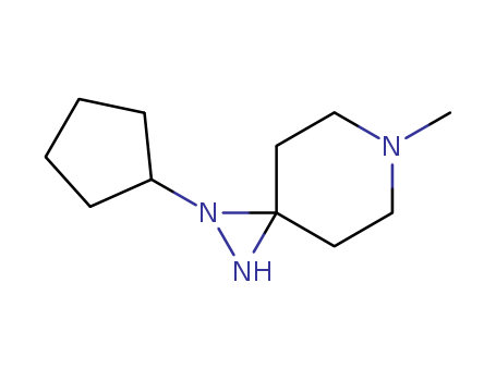 1,2,6-TRIAZASPIRO[2.5]OCTANE,1-CYCLOPENTYL-6-METHYL-
