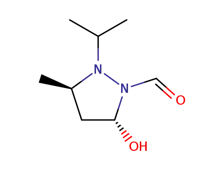 1-Formyl-2-isopropyl-3-methyl-5-hydroxypyrazolidine