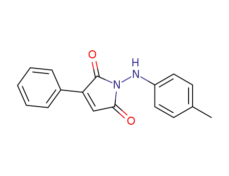 Molecular Structure of 271254-70-7 (3-PHENYL-1-(4-TOLUIDINO)-1H-PYRROLE-2,5-DIONE)