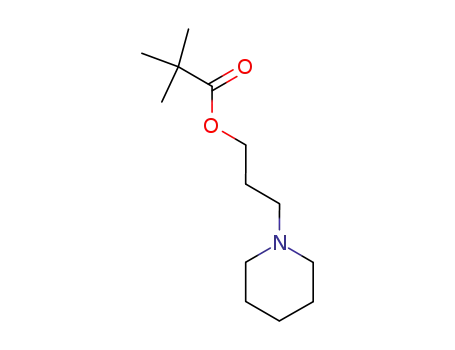 Pivalic acid 3-piperidinopropyl ester