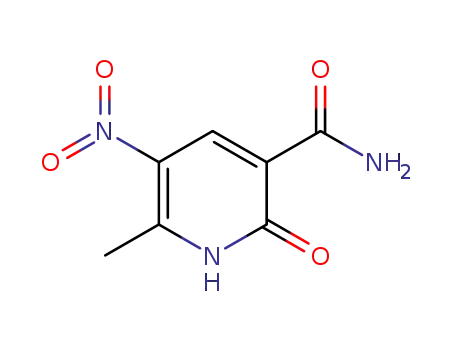 6-methyl-5-nitro-2-oxo-1,2-dihydropyridine-3-carboxylic acid amide