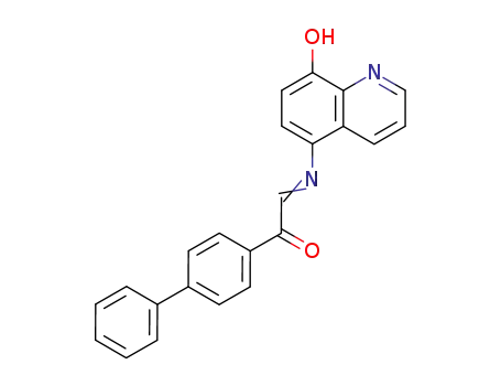5-((p-페닐벤조일)메텐아미노)-8-퀴놀리놀