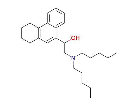 Molecular Structure of 27074-70-0 (2-(dipentylamino)-1-(1,2,3,4-tetrahydrophenanthren-9-yl)ethanol)