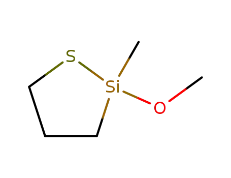 Molecular Structure of 26903-83-3 (1-Thia-2-silacyclopentane, 2-methoxy-2-methyl-)