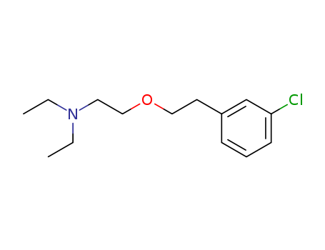2-[2-(3-CHLOROPHENYL)ETHOXY]-N,N-DIETHYL-ETHANAMINE
