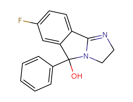 7-フルオロ-5-フェニル-2H,3H,5H-イミダゾ[2,1-a]イソインドール-5-オール