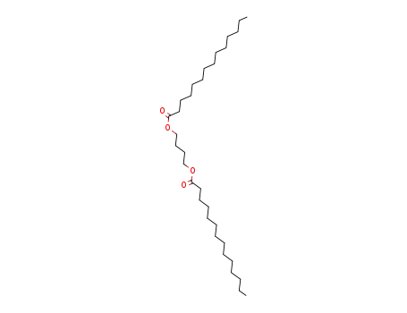 Molecular Structure of 26719-58-4 (Bistetradecanoic acid 1,4-butanediyl)