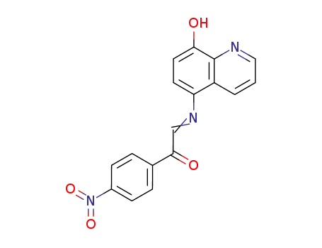 5-((p-Nitrobenzoyl)methylenamino)-8-quinolinol
