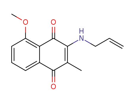 3-(allylamino)-5-methoxy-2-methylnaphthalene-1,4-dione
