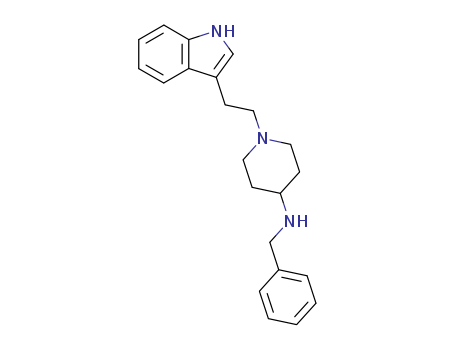 4-Piperidinamine,1-[2-(1H-indol-3-yl)ethyl]-N-(phenylmethyl)-