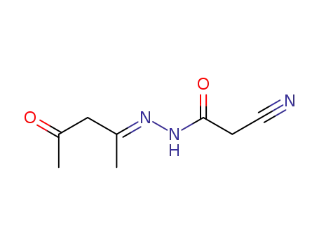 4-(cyanoacetyl-hydrazono)-pentan-2-one