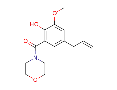 4-알릴-2-메톡시-6-(모폴리노카르보닐)페놀