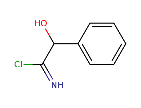 Molecular Structure of 27129-52-8 (Mandelimidoyl chloride (8CI))