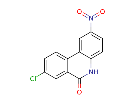 6(5H)-Phenanthridinone,8-chloro-2-nitro- cas  26689-98-5