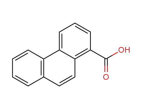 Molecular Structure of 27875-89-4 (1-Phenanthrenecarboxylic acid)