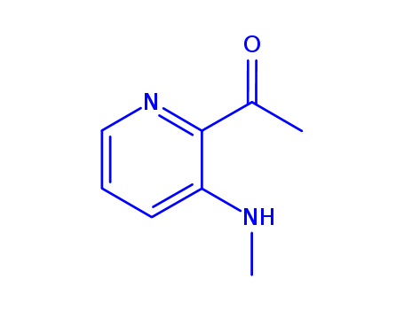 Ethanone, 1-[3-(methylamino)-2-pyridinyl]- (9CI)