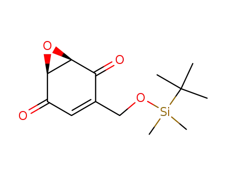 (1R,6S)-3-(tert-Butyl-dimethyl-silanyloxymethyl)-7-oxa-bicyclo[4.1.0]hept-3-ene-2,5-dione