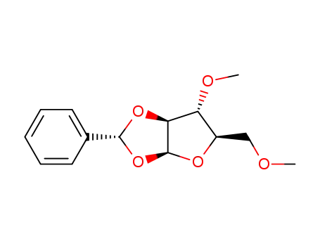 Molecular Structure of 26922-66-7 (1-O,2-O-Benzylidene-3-O,5-O-dimethyl-β-D-arabinofuranose)
