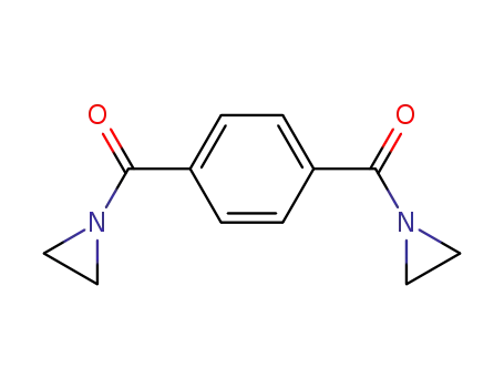 Molecular Structure of 2798-17-6 (benzene-1,4-diylbis(aziridin-1-ylmethanone))