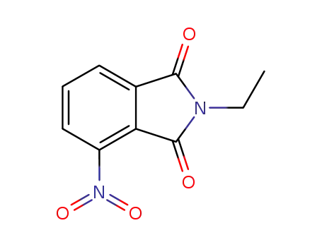 Molecular Structure of 2778-84-9 (N-Ethyl-3-nitrophthalimide)