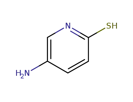 Molecular Structure of 27885-56-9 (3-Amino-6-mercaptopyridine)