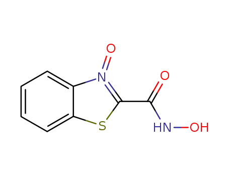 Molecular Structure of 27655-30-7 (2-Benzothiazolecarbohydroxamicacid,3-oxide(8CI))