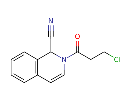 1-Isoquinolinecarbonitrile,2-(3-chloro-1-oxopropyl)-1,2-dihydro- cas  32409-95-3