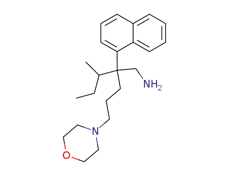 4-Morpholinepentanamine,b-(1-methylpropyl)-b-1-naphthalenyl-