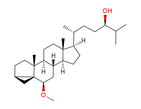 (24R)-6β-methoxy-3α,5α-cyclocholestan-24-ol