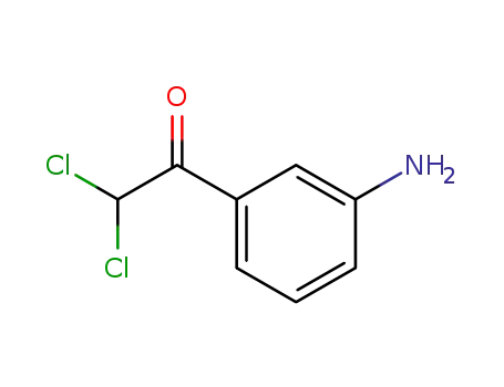 Molecular Structure of 27700-45-4 (Ethanone, 1-(3-aminophenyl)-2,2-dichloro- (9CI))