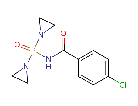 N-[Bis(aziridine-1-yl)phosphinyl]-4-chlorobenzamide(27807-69-8)