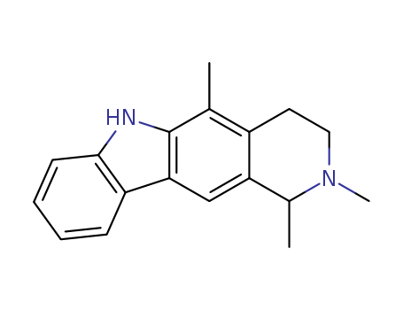 1H-Pyrido[4,3-b]carbazole,2,3,4,6-tetrahydro-1,2,5-trimethyl- cas  11046-16-5