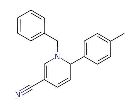3-Pyridinecarbonitrile,1,6-dihydro-6-(4-methylphenyl)-1-(phenylmethyl)- cas  27531-45-9
