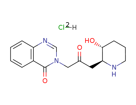 Febrifugine dihydrochloride；  （+)-Febrifugine dihydrochloride】[32434-42-7]