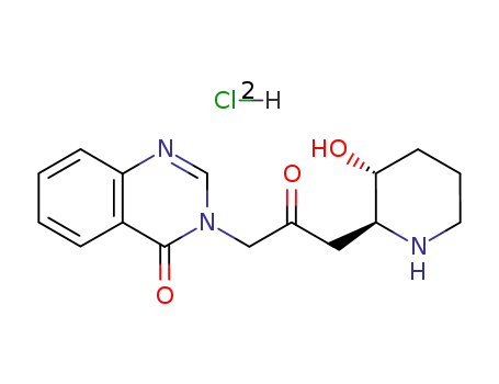 Molecular Structure of 32434-42-7 (rac-Febrifugine Dihydrochloride)