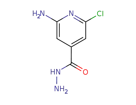 2-Amino-6-chloropyridine-4-carbohydrazide