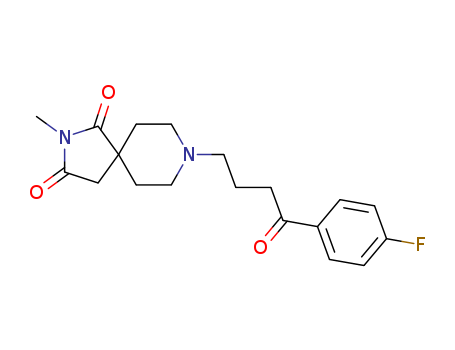 2,8-Diazaspiro[4.5]decane-1,3-dione,8-[4-(4-fluorophenyl)-4-oxobutyl]-2-methyl-