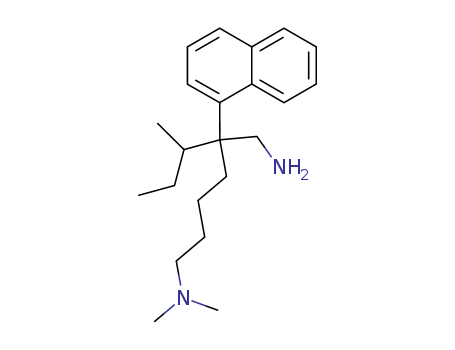 1,6-Hexanediamine,N6,N6-dimethyl-2-(1-methylpropyl)-2-(1-naphthalenyl)- cas  27566-46-7