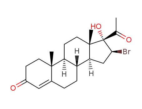 16-Bromo-17-hydroxypregn-4-en-3,20-dione