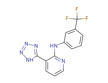 3-(1H-TETRAZOL-5-YL)-N-(3-(TRIFLUOROMETHYL)PHENYL)-PYRIDIN-2-AMINE