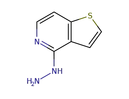 4-히드라지노티에노[3,2-C]피리딘