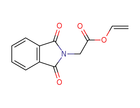 Molecular Structure of 2756-76-5 (ethenyl 2-(1,3-dioxoisoindol-2-yl)acetate)