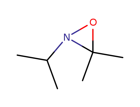 Molecular Structure of 2763-77-1 (3,3-dimethyl-2-(propan-2-yl)oxaziridine)