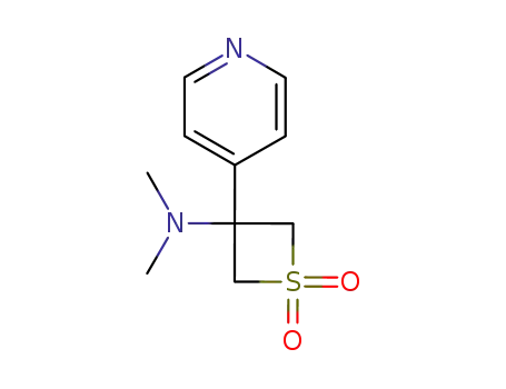 (1,1-Dioxo-3-pyridin-4-yl-1λ<sup>6</sup>-thietan-3-yl)-dimethyl-amine