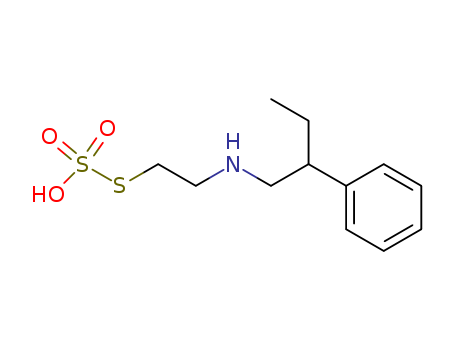 Thiosulfuric acid,S-[2-[(2-phenylbutyl)amino]ethyl] ester