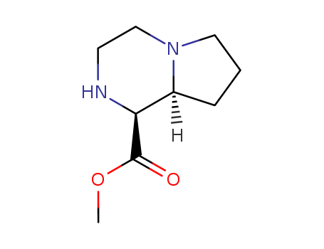 Pyrrolo[1,2-a]pyrazine-1-carboxylic acid, octahydro-, methyl ester, (1S,8aS)- (9CI)