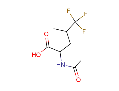(DL)-2-(N-acetylamino)-4-methyl-5,5,5-trifluoropentanoic acid