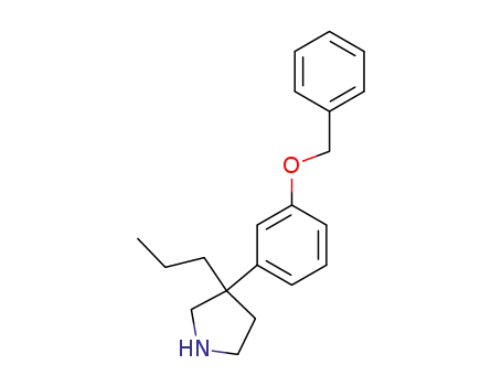 3-[m-(벤질옥시)페닐]-3-프로필피롤리딘