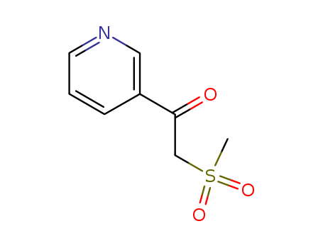 2-(Methylsulfonyl)-1-pyridin-3-ylethanone