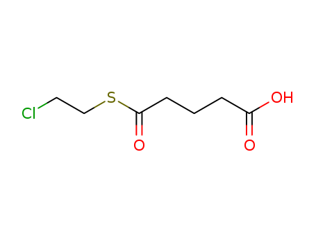 Pentanoic acid,5-[(2-chloroethyl)thio]-5-oxo- cas  27981-09-5